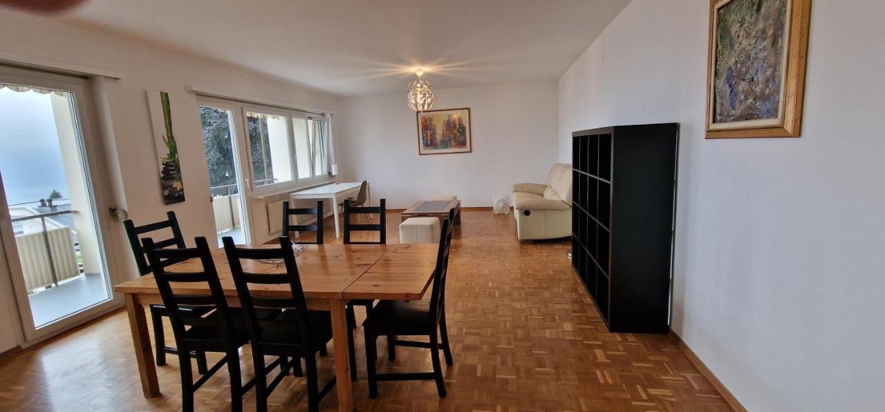 Lugano Lakeview Apartment Private Parking & Self Check-In Exterior photo