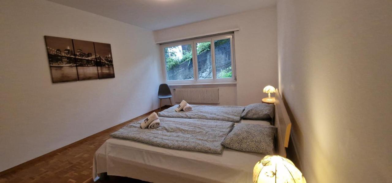 Lugano Lakeview Apartment Private Parking & Self Check-In Exterior photo